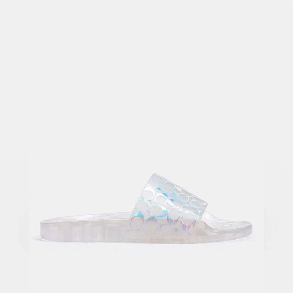 Coach Ugo Iridescent Signature Slides - Picture 8 of 9